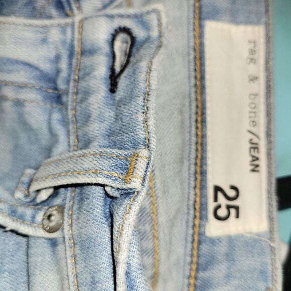 * RAG & BONE low rise faded distressed jeans Final Discount - Picture 7 of 8